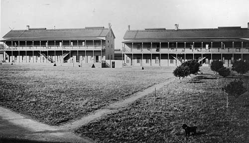 Buildings 86 and 87 circa 1930