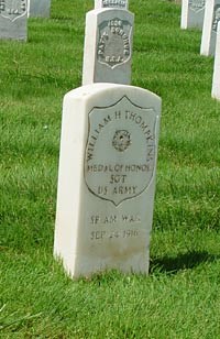 William Thompkins grave stone