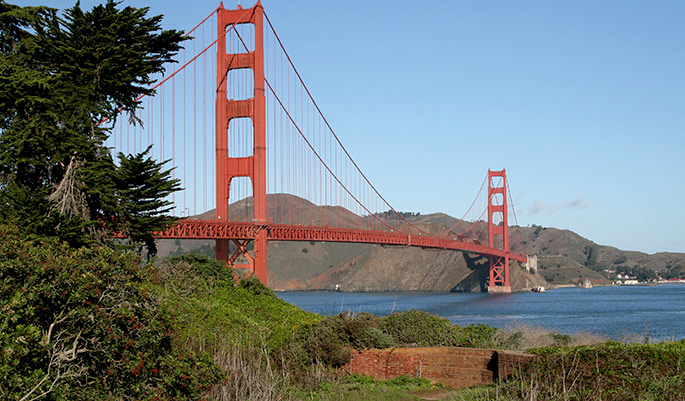 View from Battery East