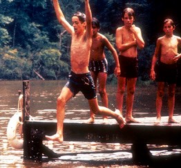 Summer fun in the cabin camps.