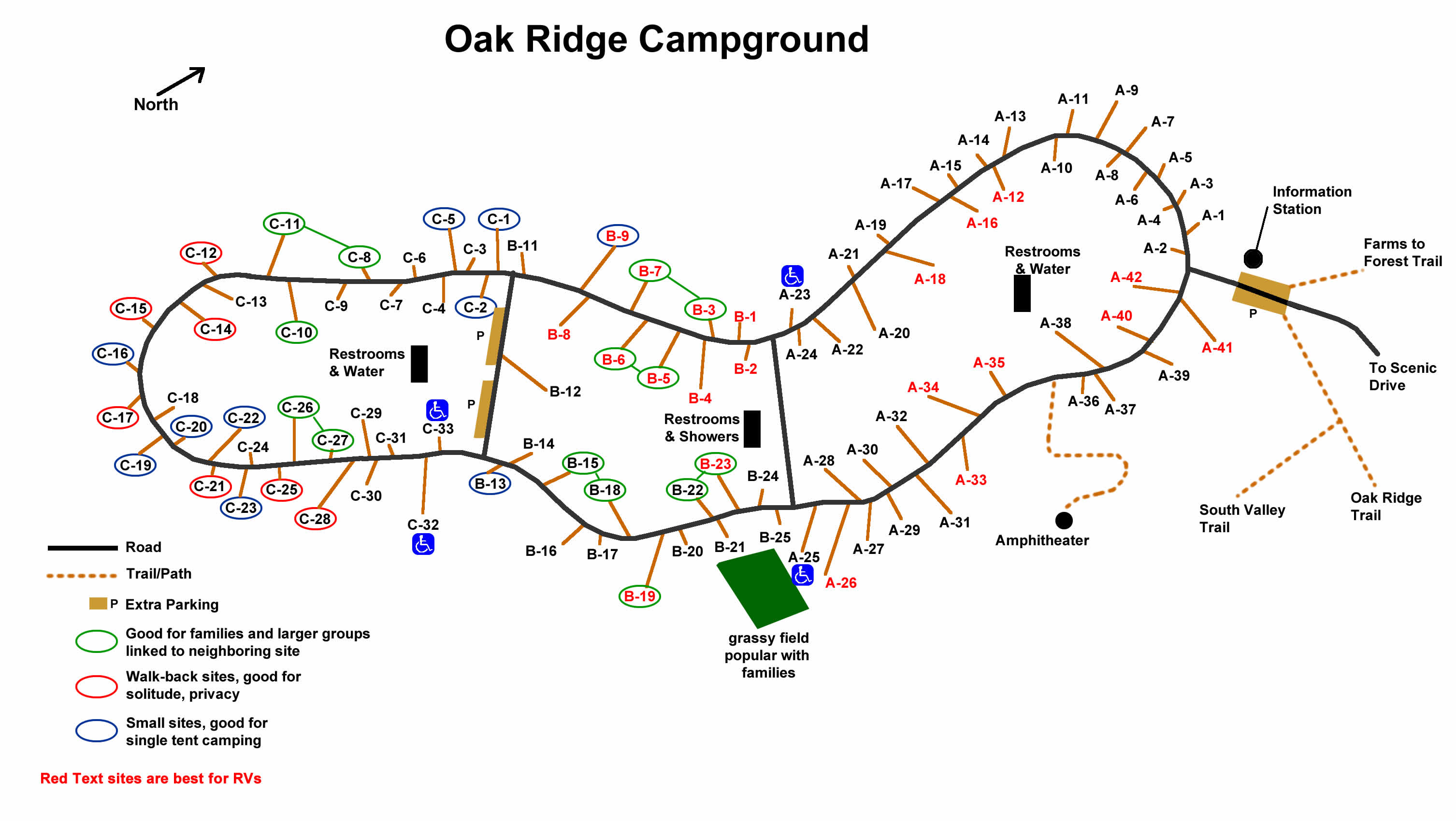 Oak Ridge Campground - Prince William Forest Park (U.S. National Park ...