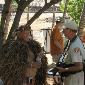 Volunteers have many unique experiences while at Pu'ukohola Heiau National Historic Site.