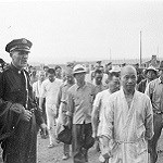 Japanese American's in an internment camp