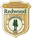 Redwood Junior Ranger Badge