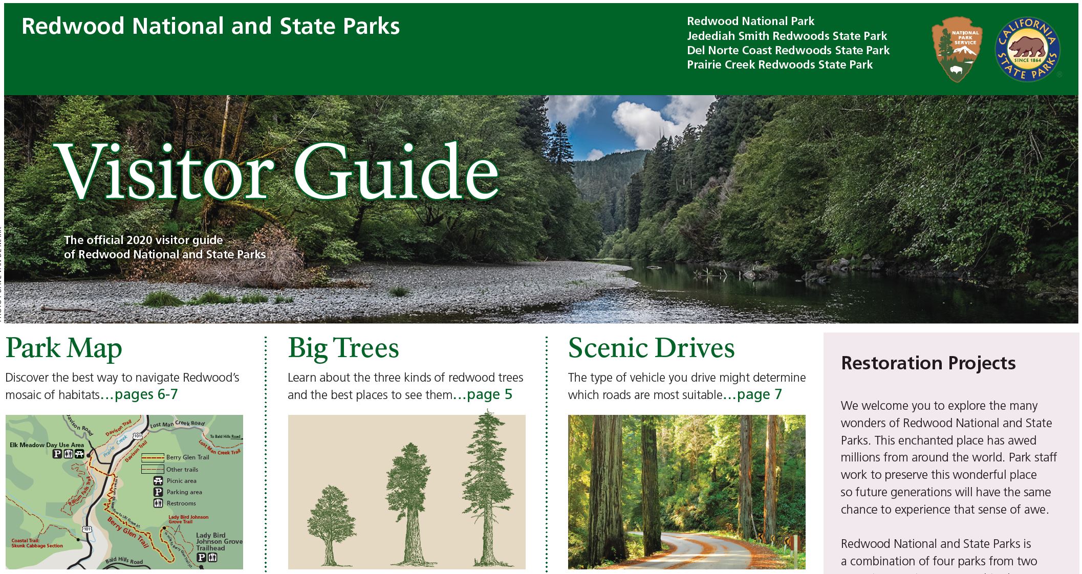 Park Newspaper And Visitor Guide - Redwood National And State Parks (U ...