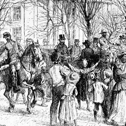 Abraham Lincoln at the Confederate Capitol