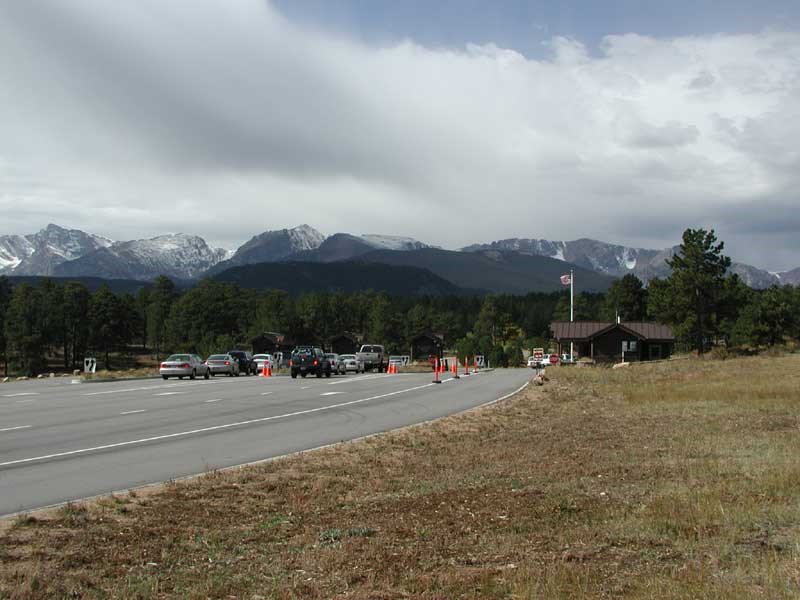 Beaver Meadows Entrance Station Rocky Mountain National Park (U.S