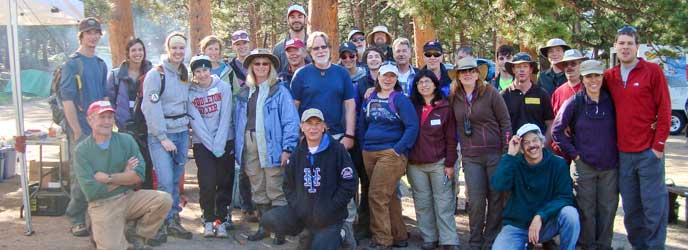 Wildlands restoration volunteer group photo