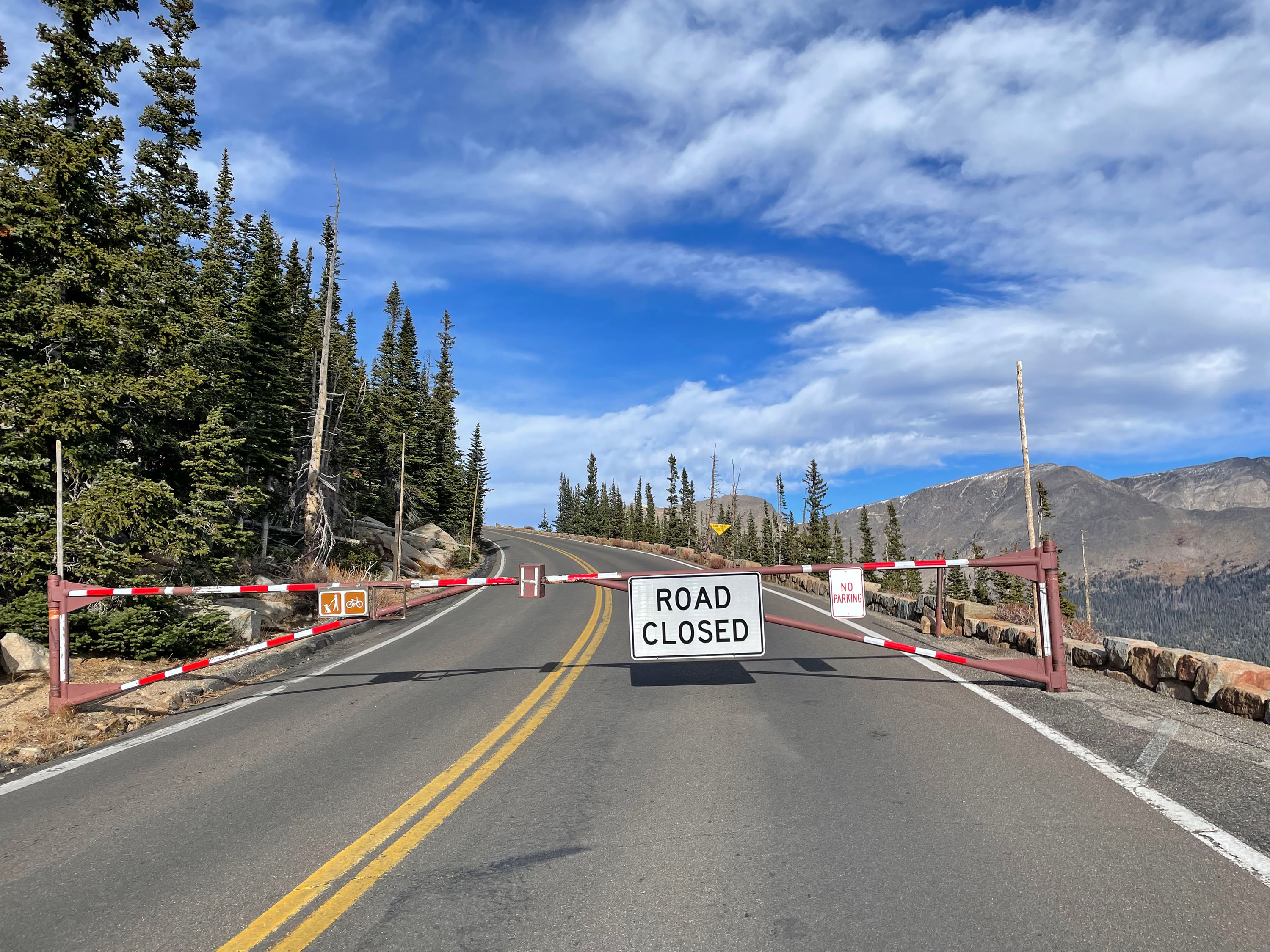 Trail Ridge Road is Closed to Through Travel for the 2024 Season