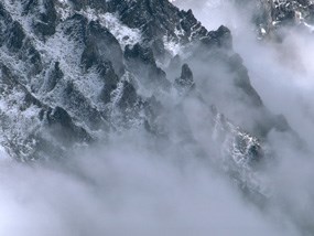 a photo of fog over Mt Chiquita