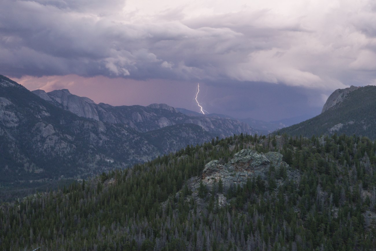 Lightning Over Lumpy Ridge