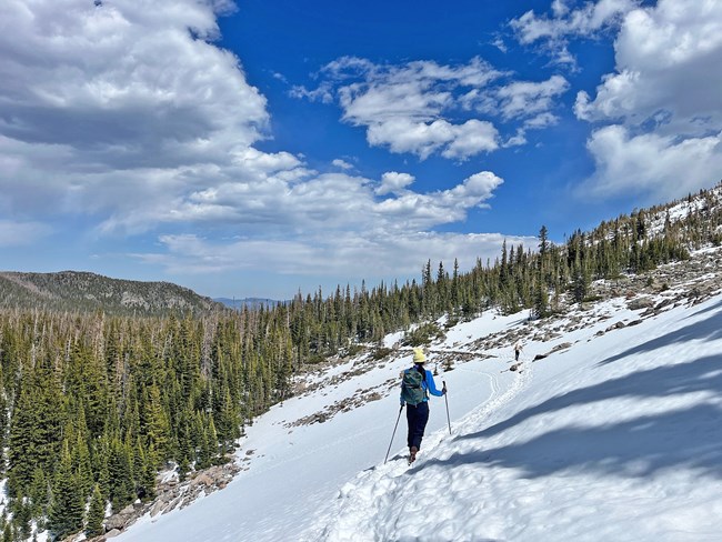 Trail to Lake Helene in May 2026