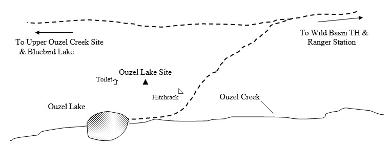 Ouzel Lake Site Map - Updated Nov 2025