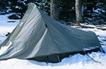 tent in winter
credit NPS photo by John Marino