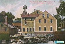 Postcard of Slater Mill