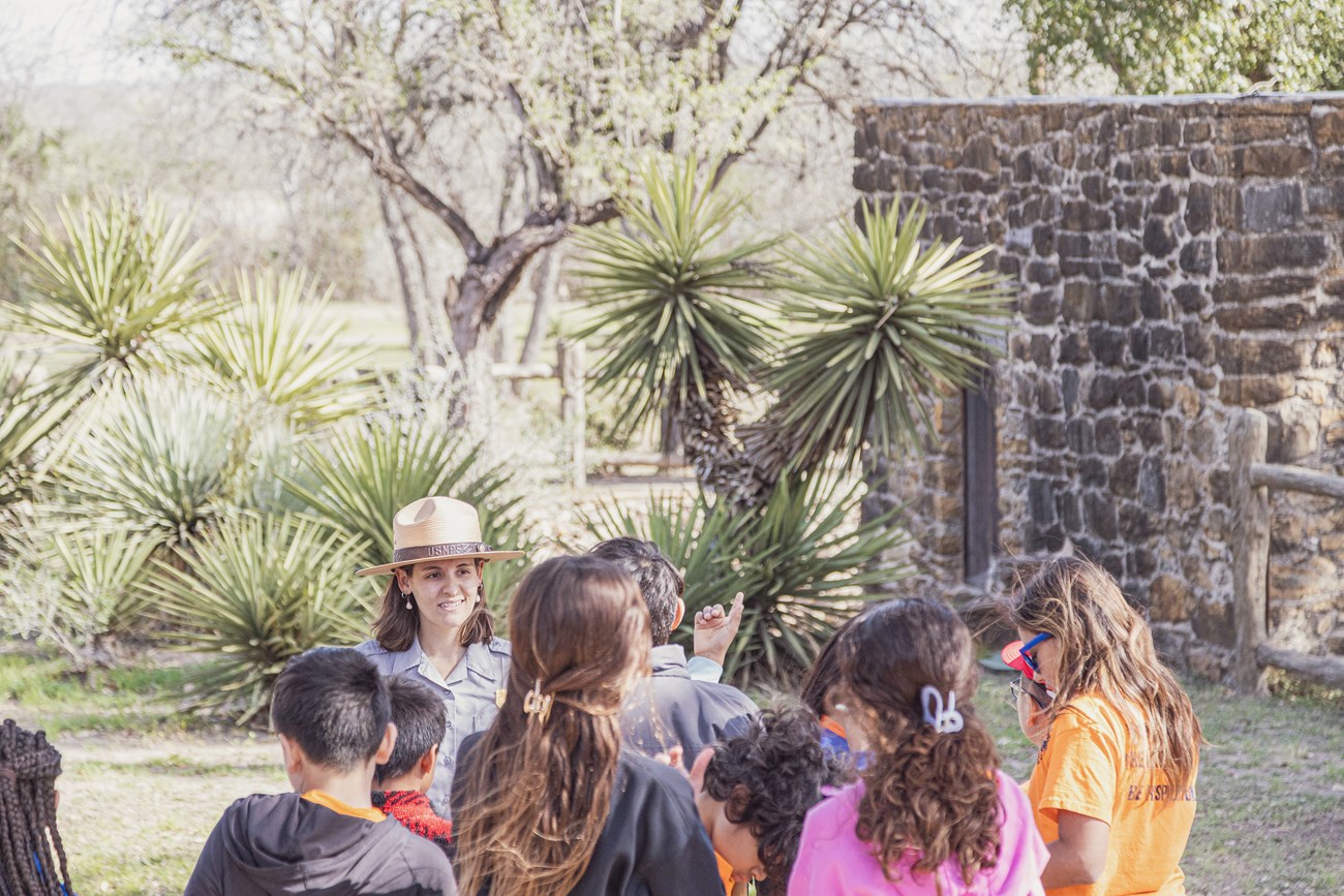 Education ranger program by the grist mill