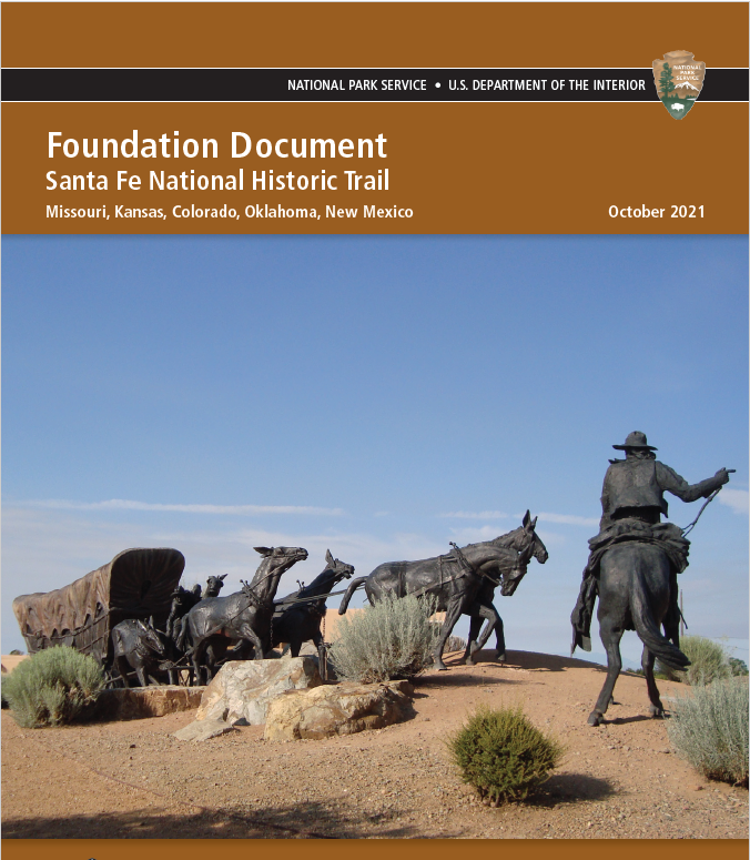 The cover of a document with an image of a sculpture.