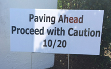 Image of a sign which reads 