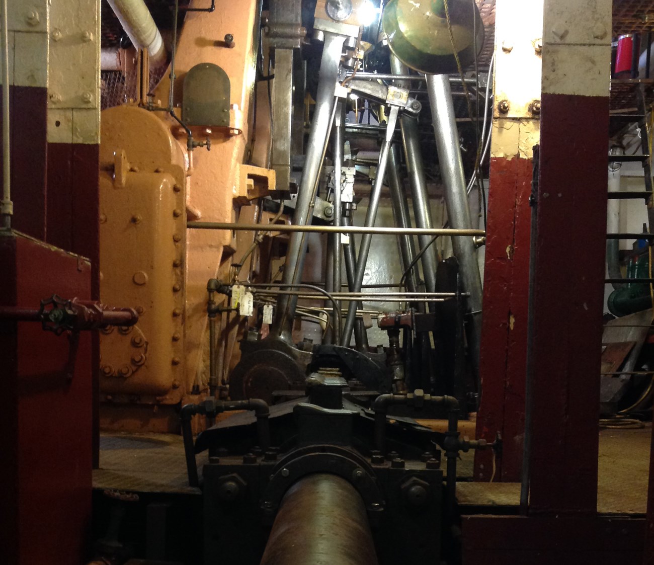 Tugboat Hercules Engine Room Lower Level