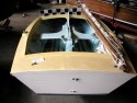 Small photograph of the stern of the Pelican boat Chloe Maru