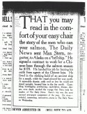 Newspaper column digitized from microfilm copy