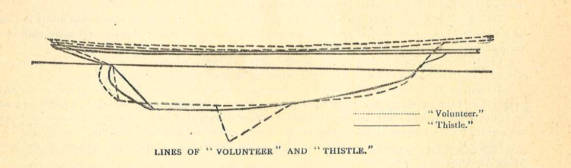 Lines of the Volunteer and the Thistle