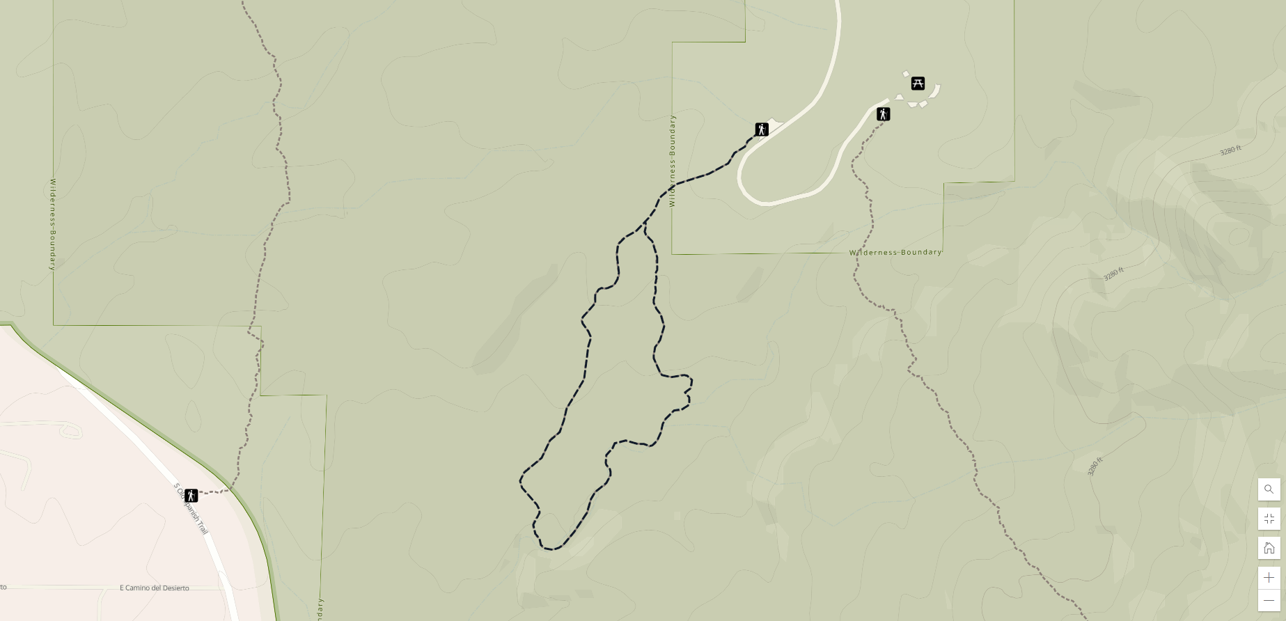 Freeman Homestead trail map