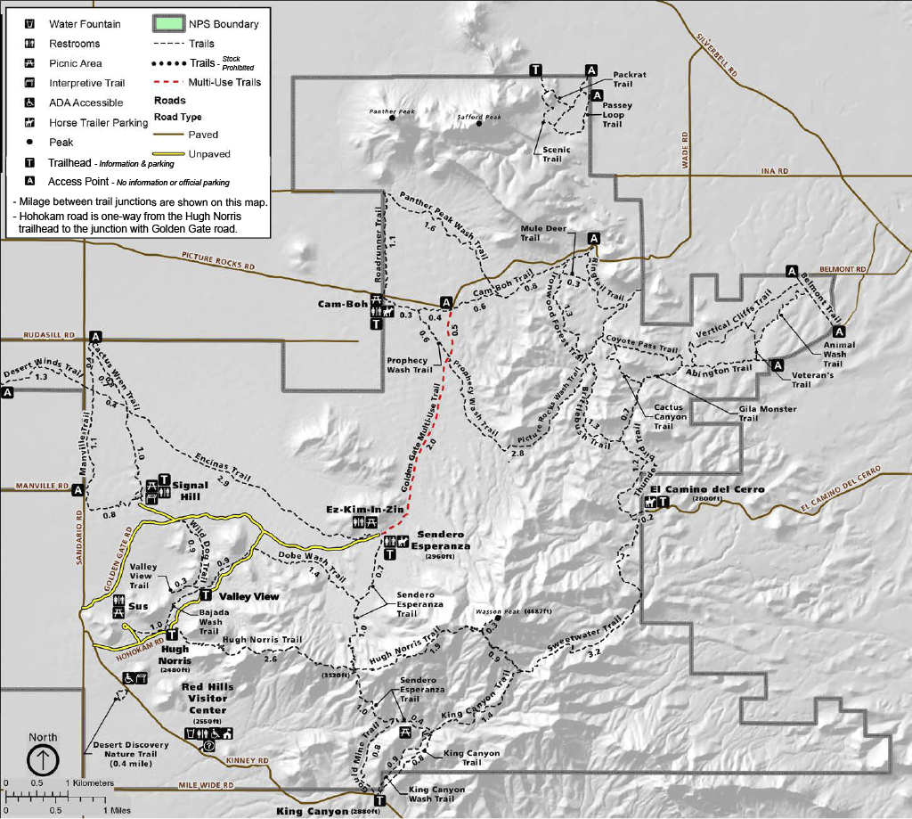 Maps - Saguaro National Park (U.S. National Park Service)