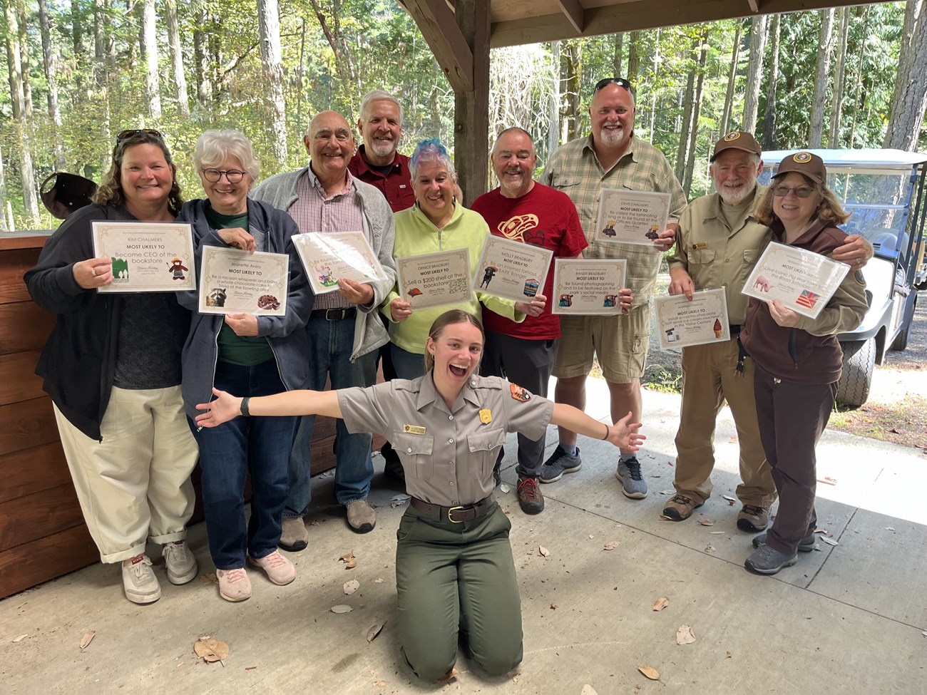 Volunteers at the Annual Volunteer Appreciation Celebration