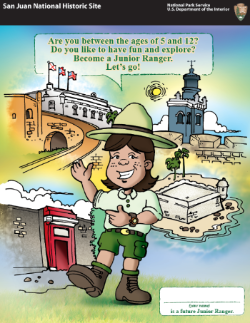 Cover art of the English Jr Ranger Book