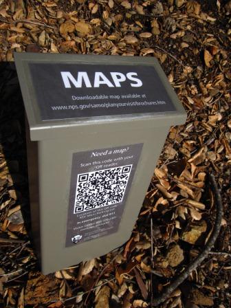 Map Box with QR Code
