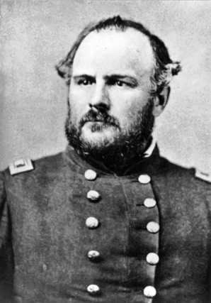 John Chivington in his uniform as a Colonel in the U.S. Volunteer Army.