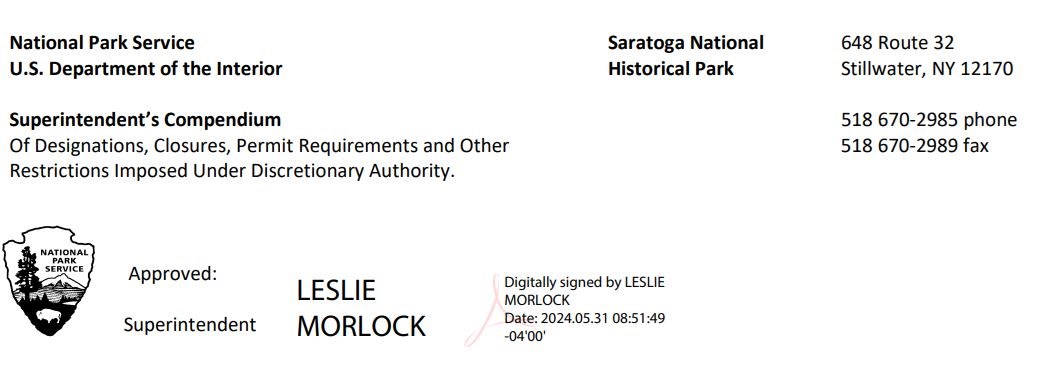 Superintendant's signture, Leslie Morelock 5-31-24