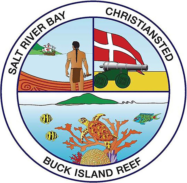 logo for 3 park units on St. Croix, U.S. Virgin Islands