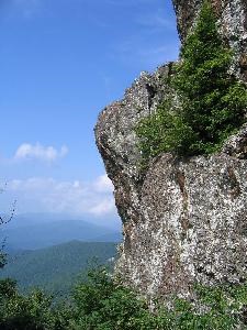 Greenstone cliff on Stony Man Mountain