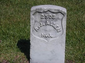 Allen, A. J. grave photograph