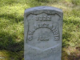 Alexander, G. W. grave photograph