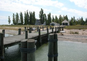 South Manitou Island Dock and Ranger Station