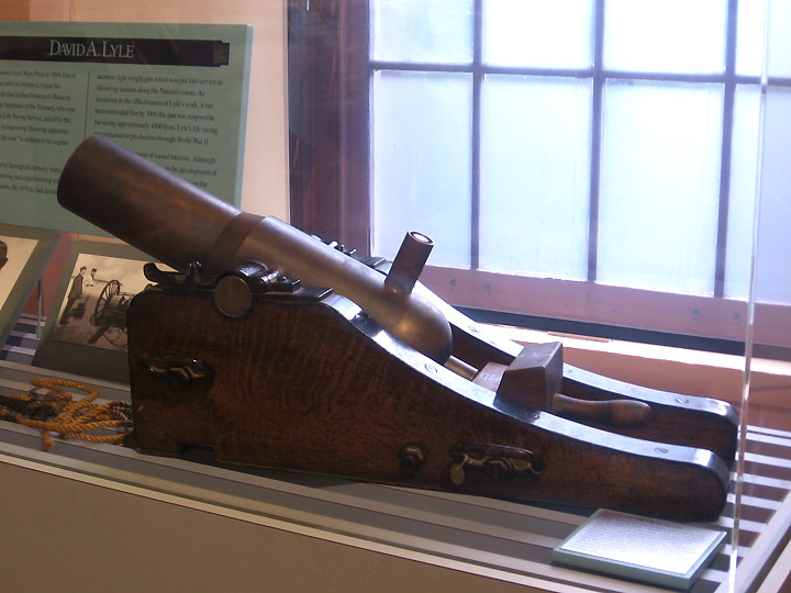 a Lyle Life Saving gun