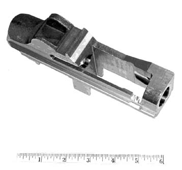 A partially-finished rifle receiver