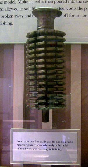 a casting of a series of M14 selectors