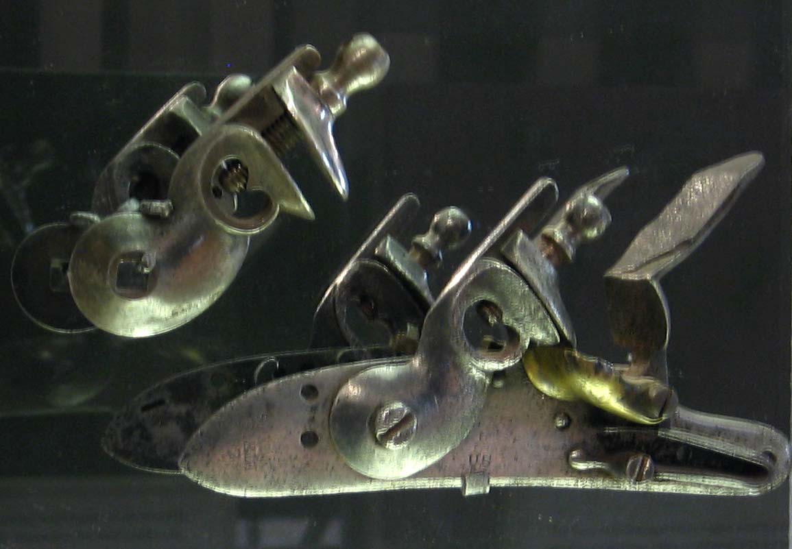 US M1816 flintlock musket lock