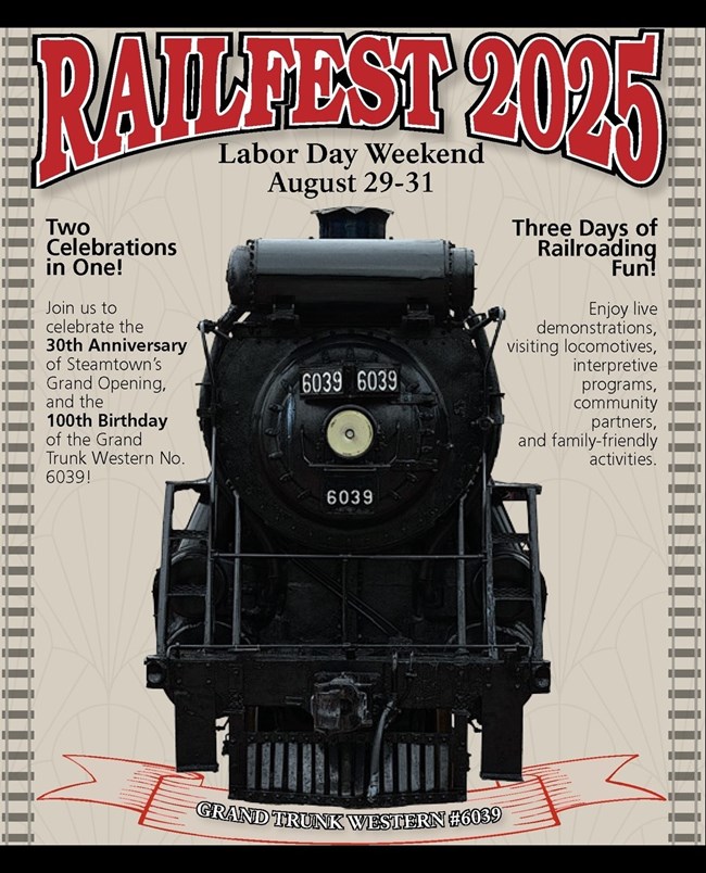 Railfest 2025 with Engine 6039