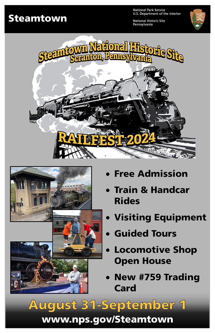 event flyer for Railfest 2024