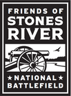 Black and white image of cannon and bird with text "Friends of Stones River National Battlefield"