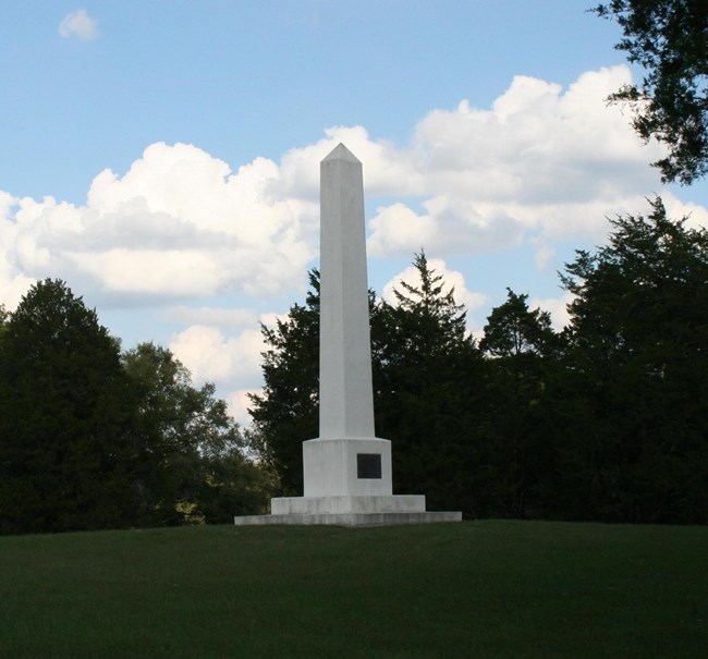 Artillery Monument at McFadden's Farm