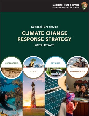 Cover of the Climate Change Response Strategy 2023 Update document