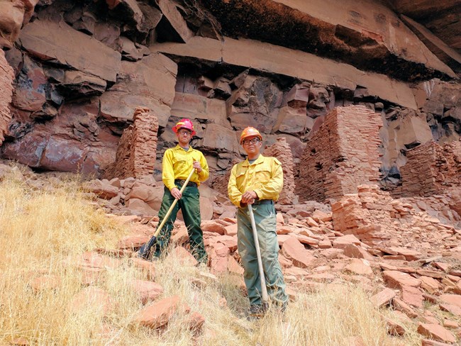 Fire Trainees at Grand Canyon