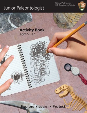 Junior Paleontologist Activity Book cover