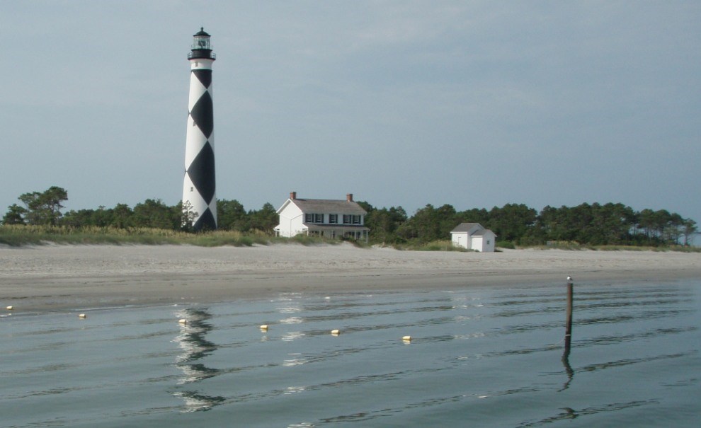 lighthouse and beach
